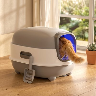 Bac à litière Chat
