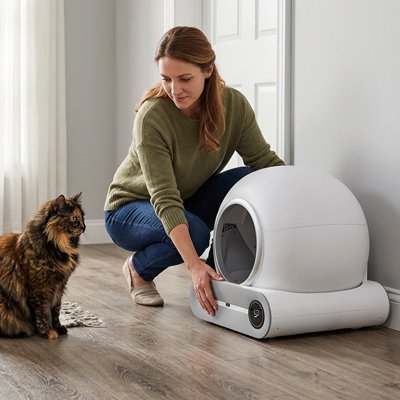 Bac litière Chat