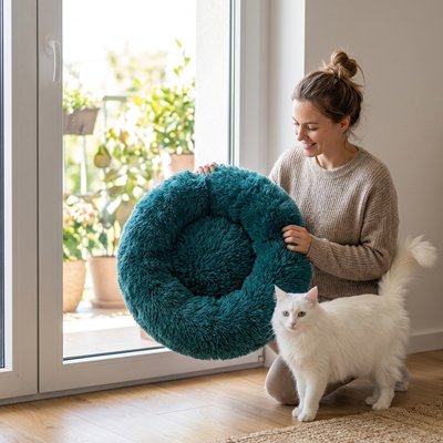 Coussin Chat 