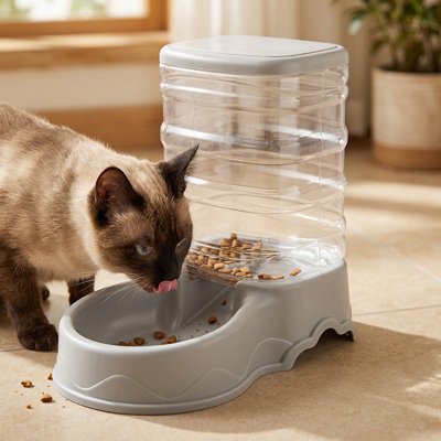 Distributeur croquettes Chat