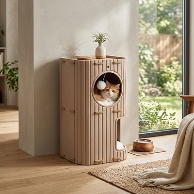 Niche pour  chat 